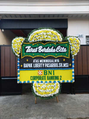 Papan Bunga Duka di Sriwidari