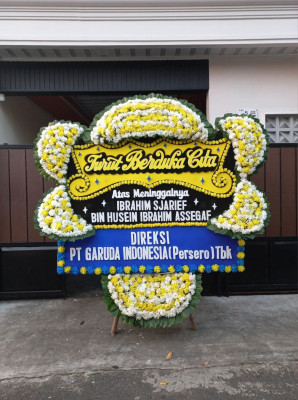 Papan Bunga Duka di Sriwidari