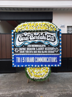 Papan Bunga Duka di Sriwidari